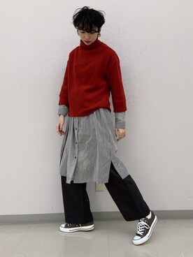 よここさん（レディース・168cm）の春コーディネート