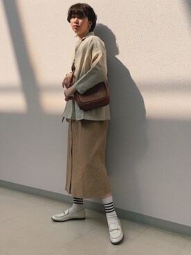 よここさん（レディース・168cm）の春コーディネート