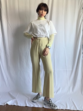 よここさん（レディース・168cm）の春コーディネート