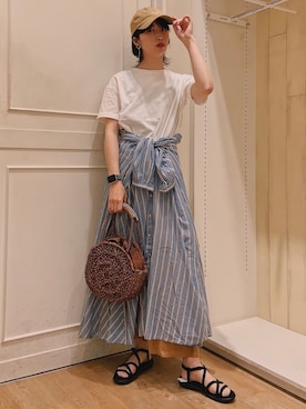 よここさん（レディース・168cm）の夏コーディネート