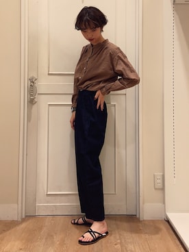 よここさん（レディース・168cm）の秋コーディネート