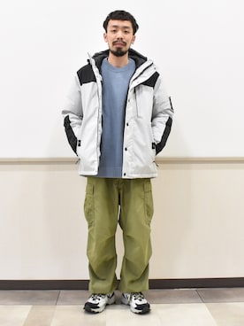 「Right-on（ライトオン）のアイテム（その他アウター）」を使った、ヒゲ太朗さん（メンズ・172cm）の秋コーディネート