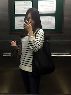 「Siwy（スィーウィー）のアイテム」を使った、jessieさん（レディース・165cm）の冬コーディネート