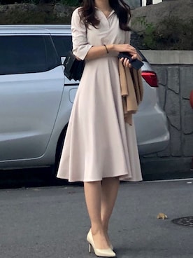 「theory（セオリー）のアイテム（その他アウター）」を使った、jessieさん（レディース・165cm）の秋コーディネート