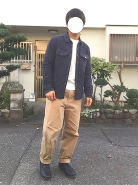 「American Eagle（アメリカンイーグル）のアイテム（ブルゾン）」を使った、ずまさん（メンズ・167cm）の秋コーディネート