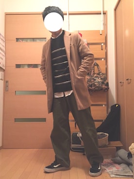 ずまさん（メンズ・167cm）の冬コーディネート