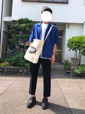 「Dr. Martens（ドクターマーチン）のDR.MARTENS / ドクターマーチン : WINGTIP BROGUE #（ドレスシューズ）」を使った、ずまさん（メンズ・167cm）の春コーディネート