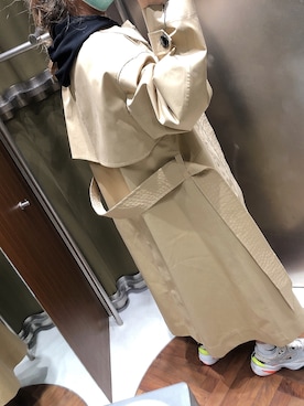 「ami（アミ）のアイテム（ジャケット/アウター）」を使った、Victoriajhoさん（レディース・172cm）の春コーディネート