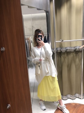 「zucca」｜「アイテム（ノーカラージャケット）」を使った、Victoriajhoさん（レディース・172cm）の春コーディネート