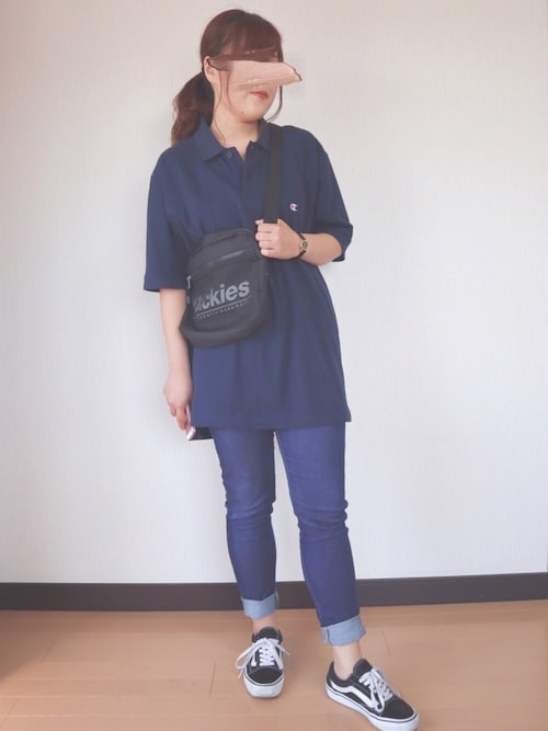 Nae しまむらのポロシャツを使ったコーディネート Wear