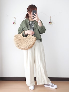 nae＊°さん（レディース・154cm）の春コーディネート