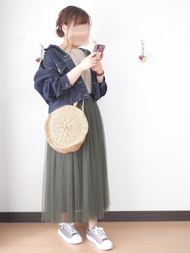 nae＊°さん（レディース・154cm）の春コーディネート