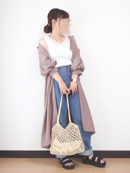 Nae さんのキャミソールを使ったコーディネート Zozotown