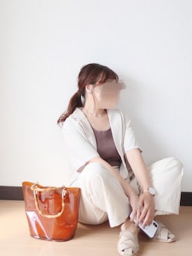 「ダニエルウェリントン」｜「アイテム（その他）」を使った、nae＊°さん（レディース・154cm）の秋コーディネート