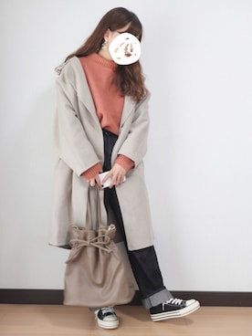 nae＊°さん（レディース・154cm）の冬コーディネート