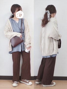 nae*°さん(レディース・154cm)の冬コーディネート