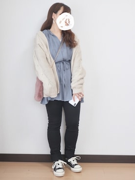 nae*°さん(レディース・154cm)の冬コーディネート