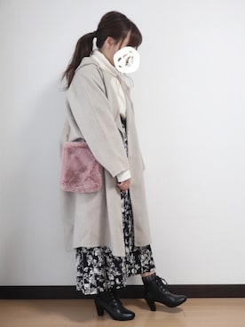 nae＊°さん（レディース・154cm）の冬コーディネート