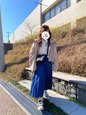 nae*°さん(レディース・154cm)の冬コーディネート