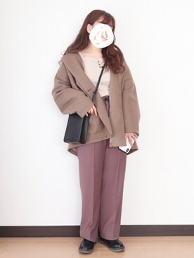 nae*°さん(レディース・154cm)の冬コーディネート