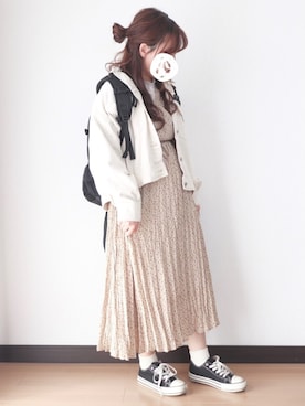 nae＊°さん（レディース・154cm）の春コーディネート