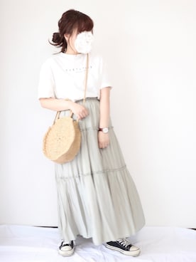 nae＊°さん（レディース・154cm）の春コーディネート