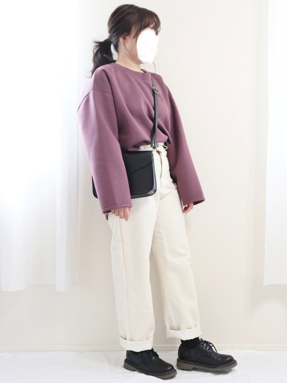 「低身長、ぽっちゃり、プチプラ、パンツスタイル、しまむら、AmbreNeige、秋服準備はじめました、秋のコーデ、シンプル、カジュアル」｜「別📸のアイテム（その他、その他）」を使った、nae＊°さん（レディース・154cm）の秋コーディネートの1枚目の写真