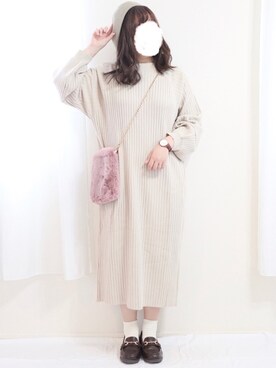 「アンポケット」｜nae＊°さん（レディース・154cm）の秋コーディネート