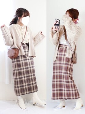 nae＊°さん（レディース・154cm）の冬コーディネート