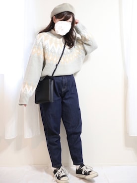 nae＊°さん（レディース・154cm）の冬コーディネート