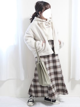 nae＊°さん（レディース・154cm）の冬コーディネート