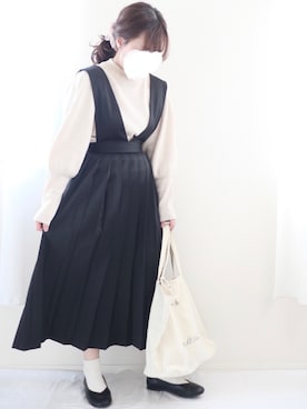 machatt プリーツジャンパースカート machatt プリーツジャンパースカート ワンピース