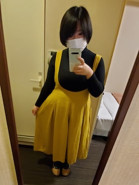 「黒髪ショート」｜あさみんさん（レディース・164cm）の春コーディネート