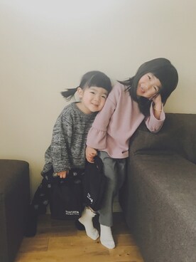 「LBC（エルビーシー）のアイテム」を使った、soutaasakiisakiさん（キッズ・110cm）の冬コーディネート