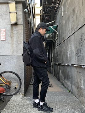 「MSPC（エムエスピーシー）のアイテム」を使った、Jexさん（メンズ・174cm）の冬コーディネート
