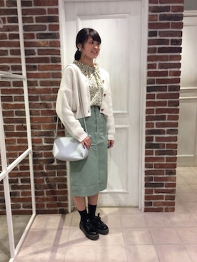 「asknowas pinky」｜ikedaさん（レディース・165cm）の冬コーディネート