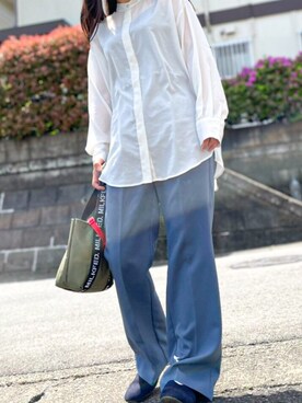 青パンツ のレディース人気ファッションコーディネート Wear