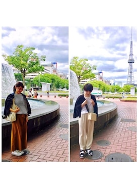 「栄」｜yumiyanさん（レディース・152cm）の春コーディネート