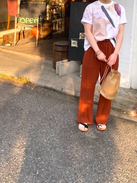 「mame（マメ）のアイテム（パンツ）」を使った、yumiyanさん（レディース・153cm）の秋コーディネート