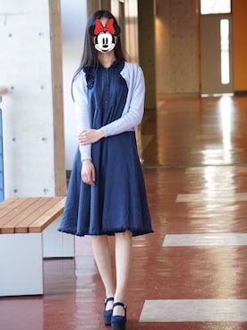 BURBERRY BLUE LABELのワンピースを使った人気ファッション