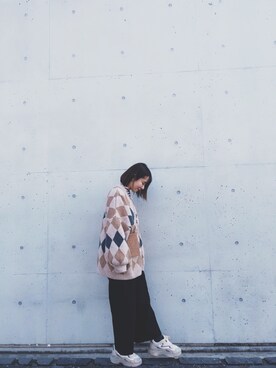 「mamafashion」｜____慕·Mu____さん（レディース・159cm）の冬コーディネート