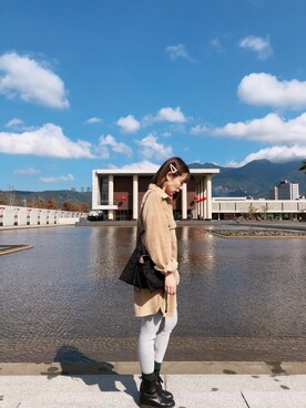 「mamafashion」｜____慕·Mu____さん（レディース・159cm）の冬コーディネート