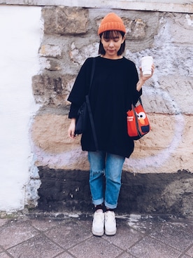 「mamafashion」｜____慕·Mu____さん（レディース・159cm）の冬コーディネート