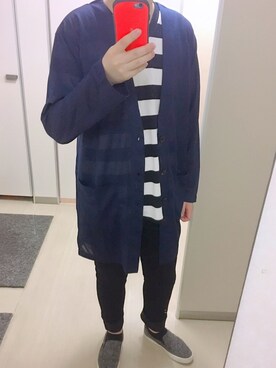 「アイテム（スリッポン）」を使った、Shogoさん（メンズ・173cm・10代）の夏コーディネート