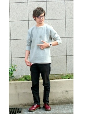 「モデル志望」｜Haruさん（メンズ・175cm）の春コーディネート