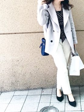 Mさん（レディース・158cm）の春コーディネート