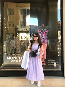 「MOUSSY（マウジー）のWAIST&SHOULDER BAG（ショルダーバッグ）」を使った、Mさん（レディース・158cm）の秋コーディネート