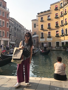 「MOUSSY（マウジー）のWAIST&SHOULDER BAG（ショルダーバッグ）」を使った、Mさん（レディース・158cm）の秋コーディネート