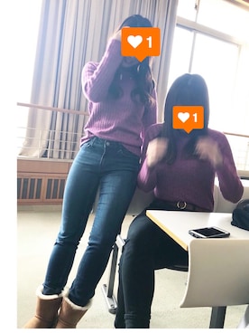 Mさん（レディース・158cm）の冬コーディネート