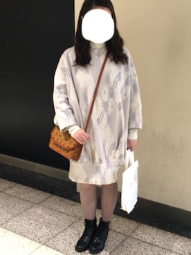 「シアタープロダクツ(THEATRE PRODUCTS)」｜「アイテム（ブーツ）」を使った、3 2 。さん（レディース・149cm）の冬コーディネート